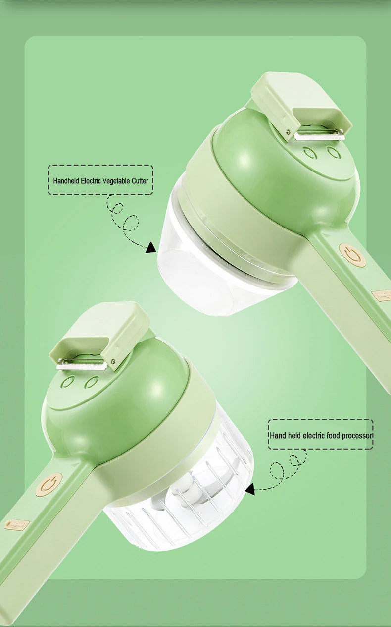 TurboSlice -4- in -1 Handheld Electric Slicer