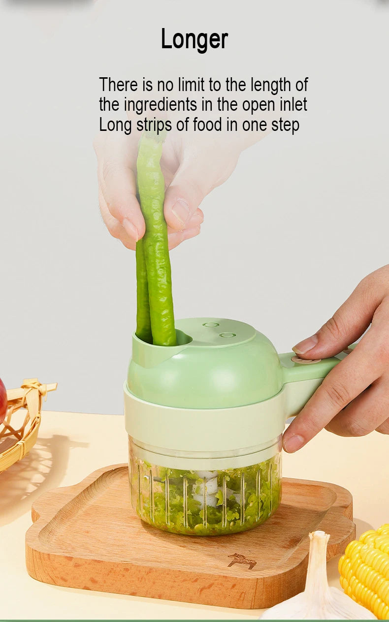 TurboSlice -4- in -1 Handheld Electric Slicer