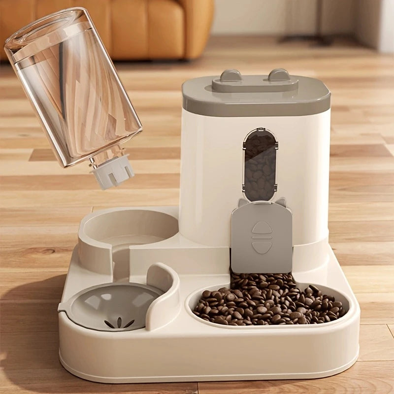 Dual Feeder - Integrated Food & Water Station