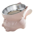 CozyEat - Tilted Stainless Steel Bowl