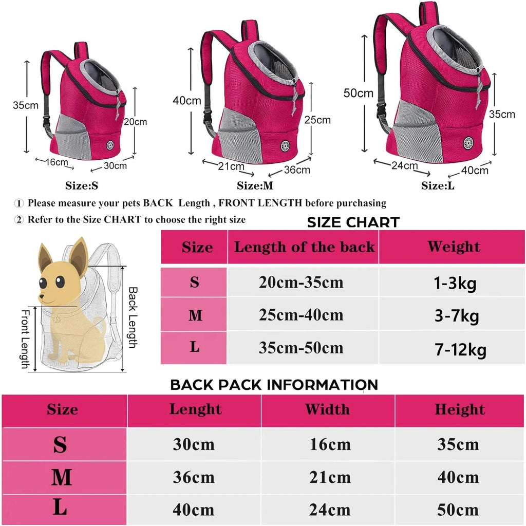 JoeyPack - Front-Folder Pet Backpack