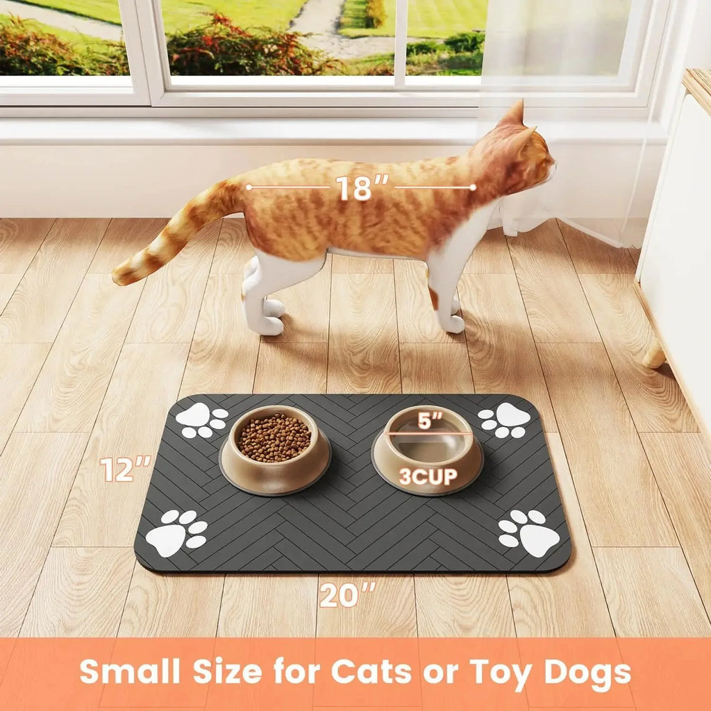 DryMat - Super - Absorbent Pet Feeding Mat