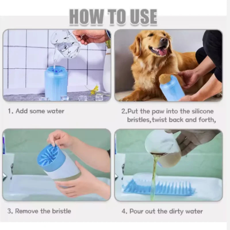 PawSonic- Automatic Electric Paw Washer