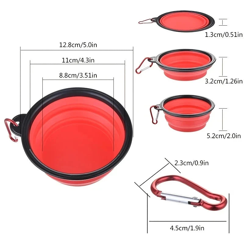 SnapBowl - Collapsible Travel Pet Bowl