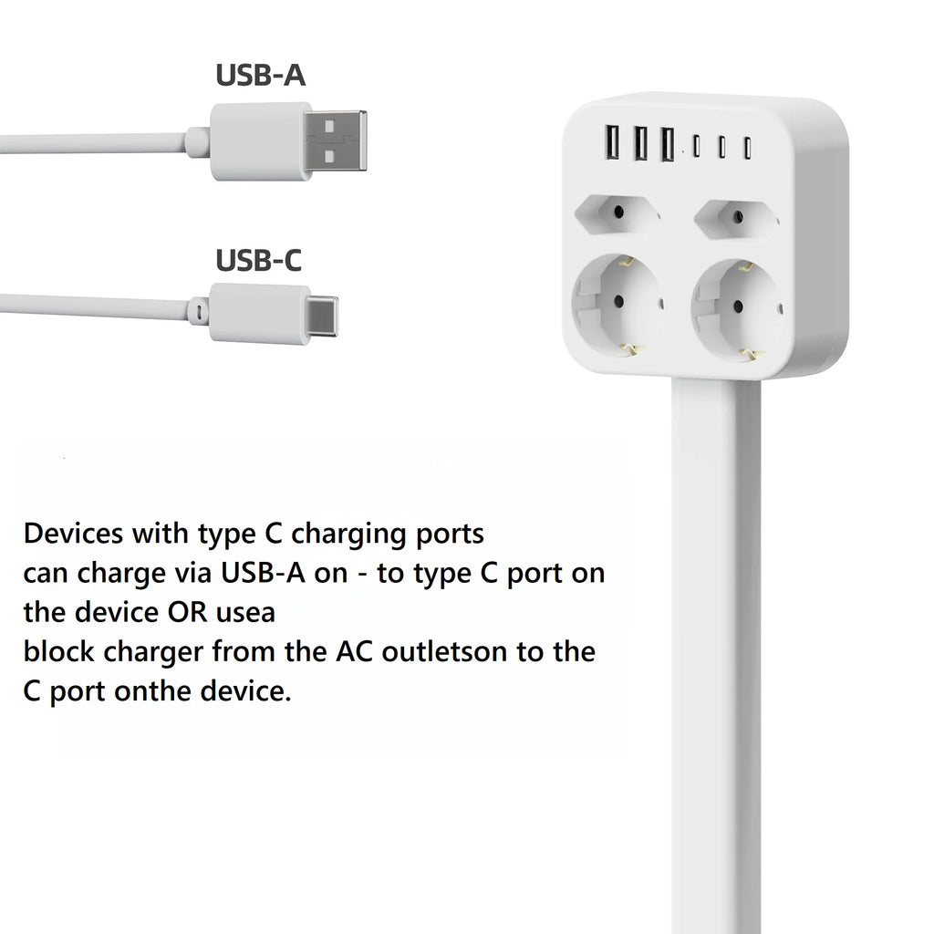 ReachPlug -Telescopic Wall Outlet Extender - 180°