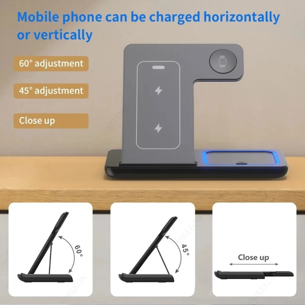 MagFlex - Foldable 3-in-1 Wireless Charger