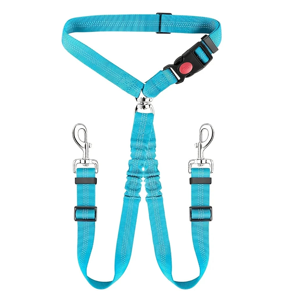 BungeeDrive - 2-in1 Elastic Pet Seatbealt