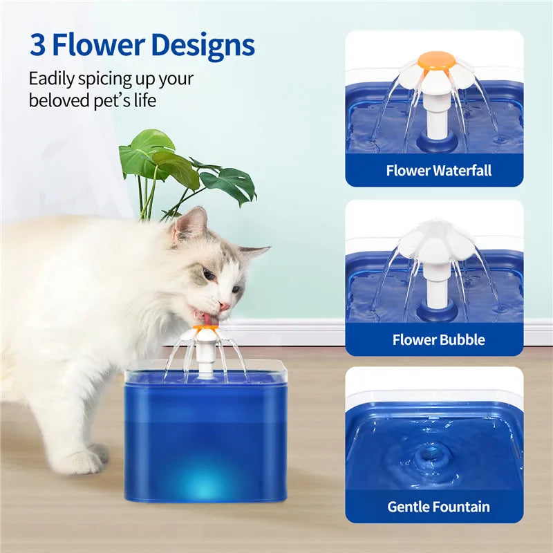 GlowFlow LED Pet Fountain