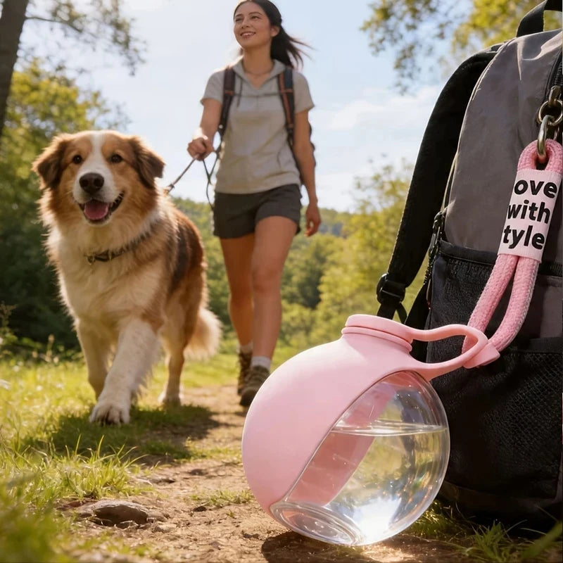 Portable 2-in-1 Water Bottle for Dogs Hydratation