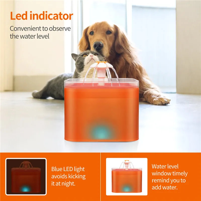 GlowFlow LED Pet Fountain