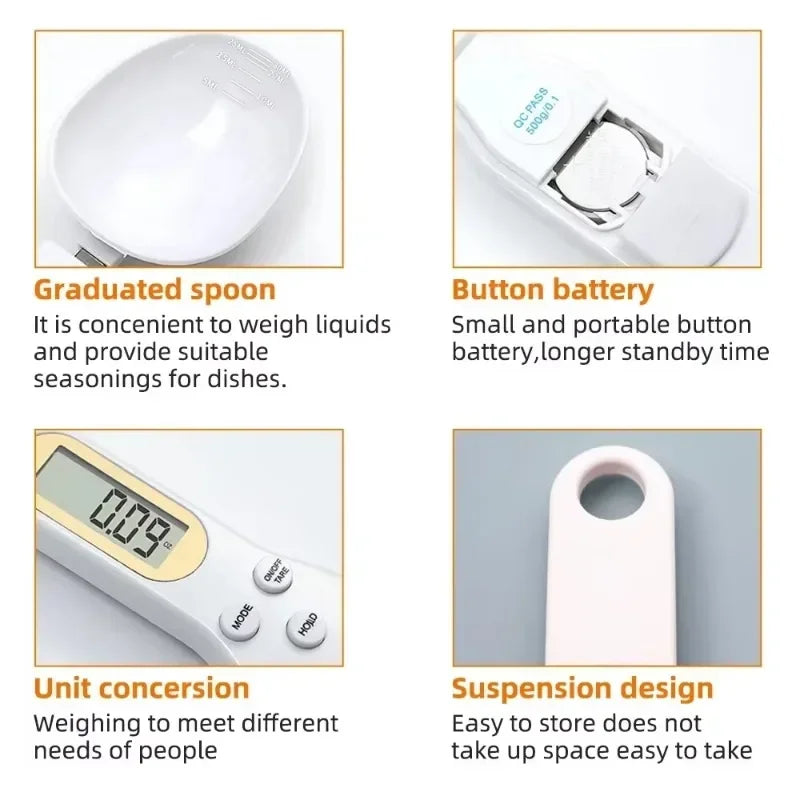 ChefScale - Digital Kitchen Measuring Spoon
