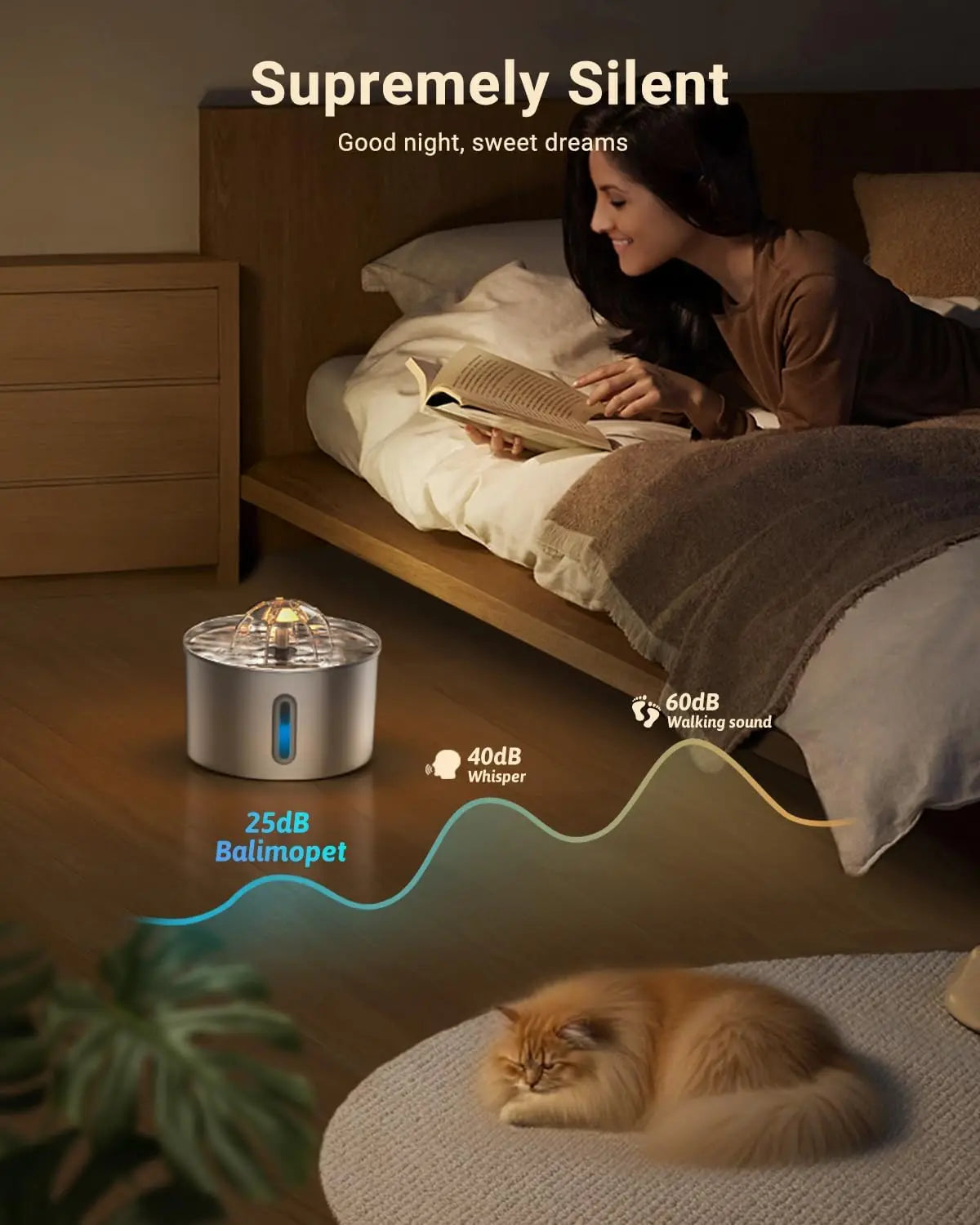 Premium Stainless Steel Pet Fountain