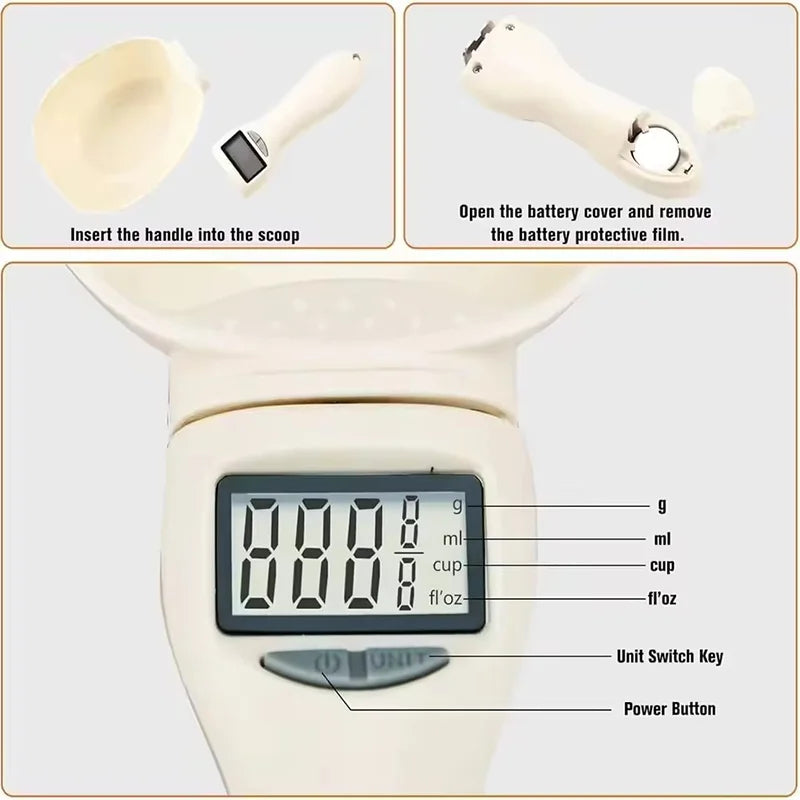 NutriScale - Digital Pet Food Spoon