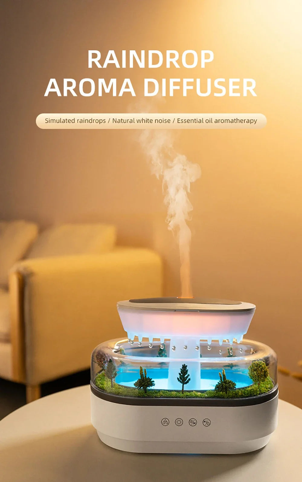 RainClaud - Smart Rain Drop Humidifier
