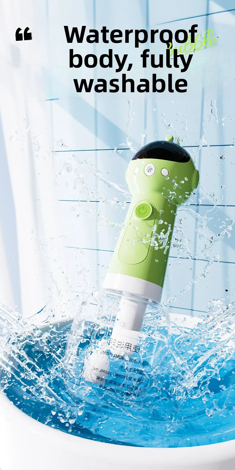 Buble Bath -Electric Peth Shower Foamer