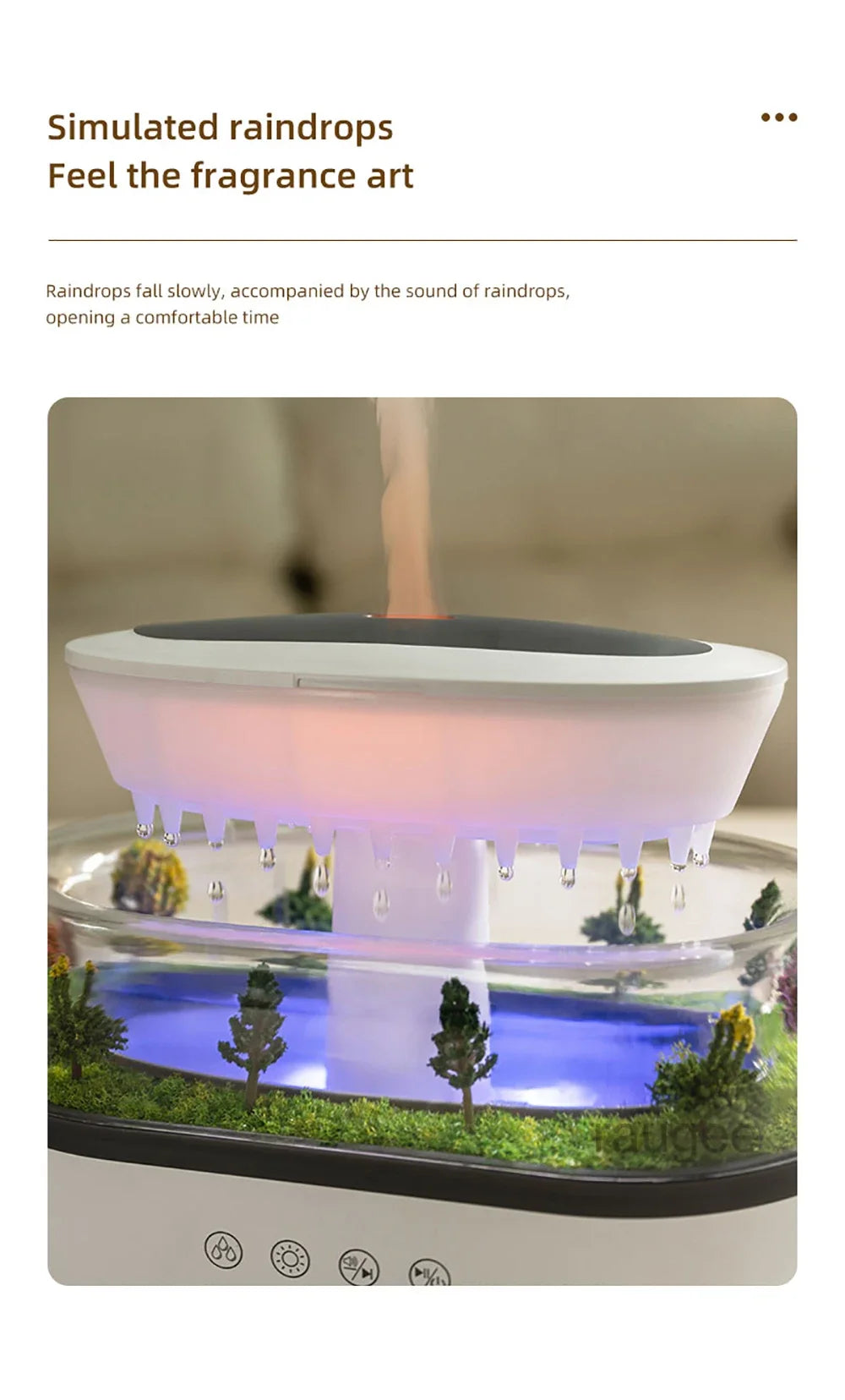 RainClaud - Smart Rain Drop Humidifier