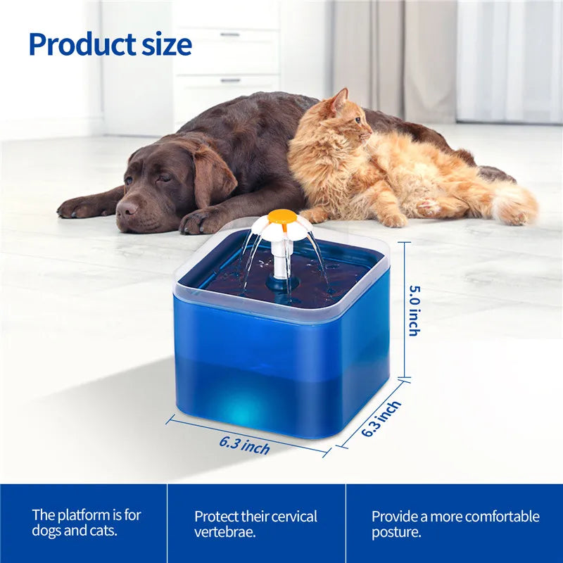 GlowFlow LED Pet Fountain