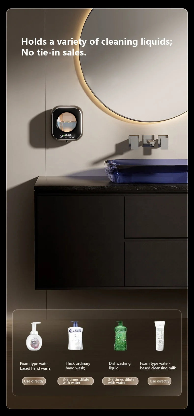 PureFoam - Wall - Mounted Soap Dispenser