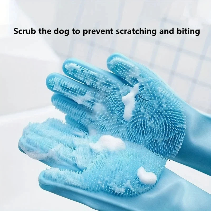 GroomGloove - Magic Pet Bathing & Massage Glove