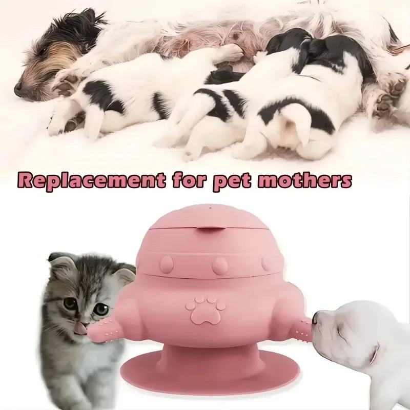 Silicone Multi-Breast Puppy Feeder