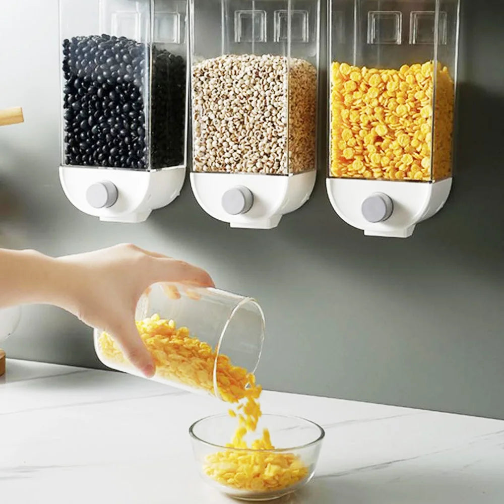 GrainFlow- Wall-Mounted Food Dispenser