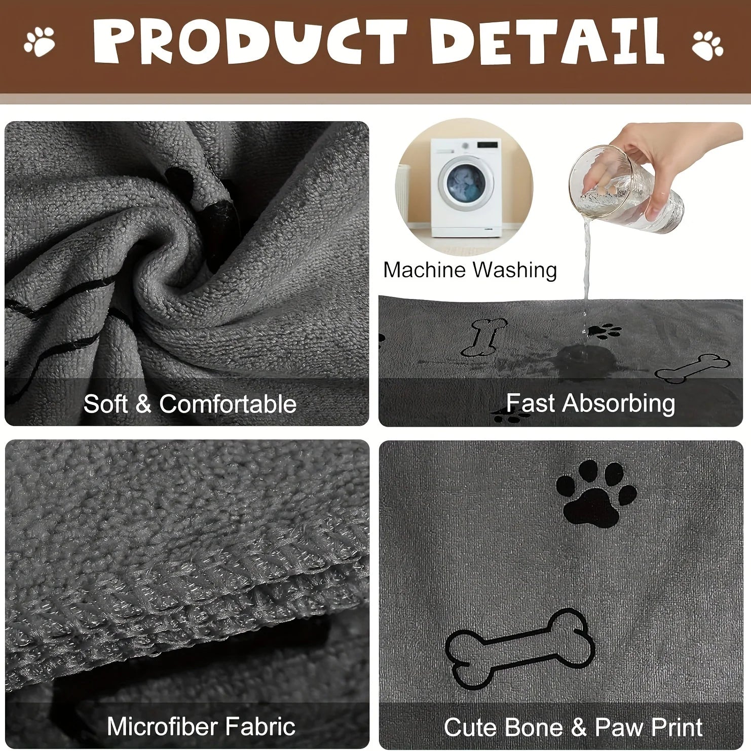 Microfiber Pet Towel
