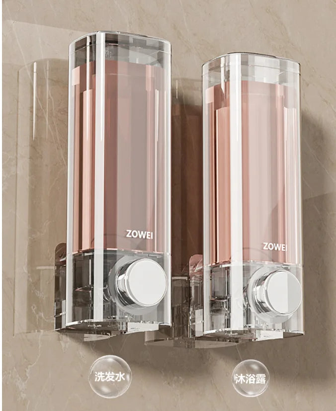 Wall Mounted Soap Dispenser with No Need for Drilling Installation