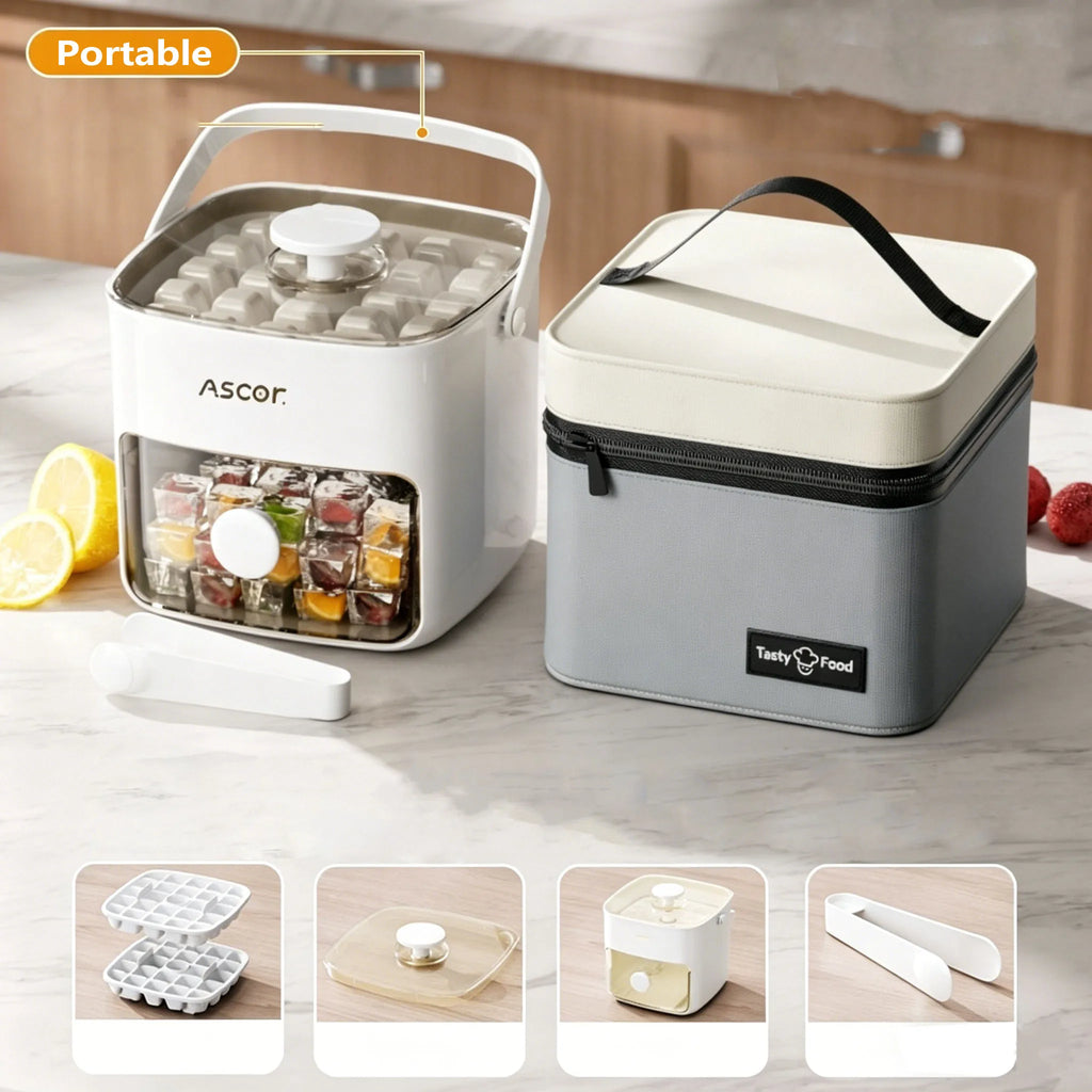 Double Layer Ice Cube Maker