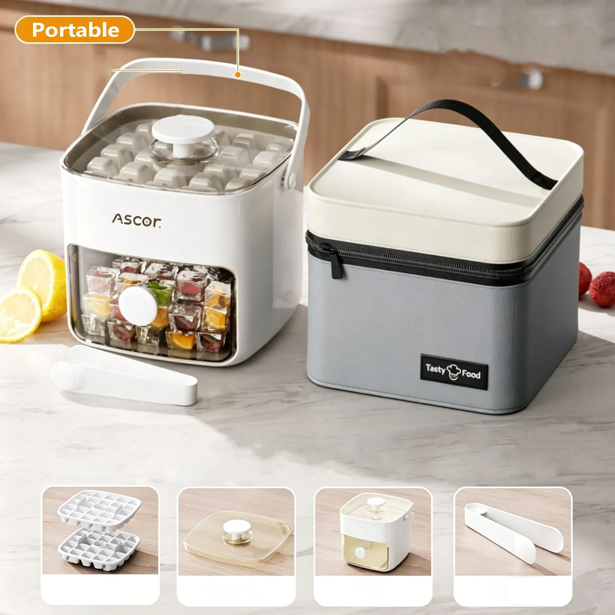 Double Layer Ice Cube Maker