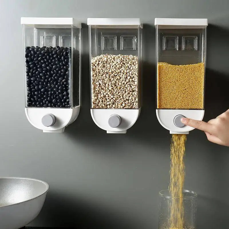 GrainFlow- Wall-Mounted Food Dispenser