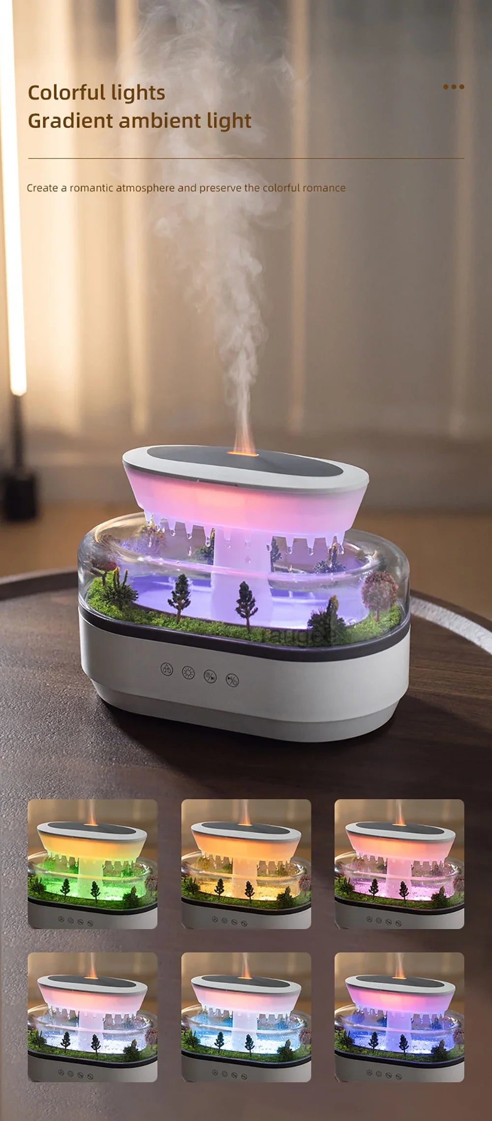 RainClaud - Smart Rain Drop Humidifier