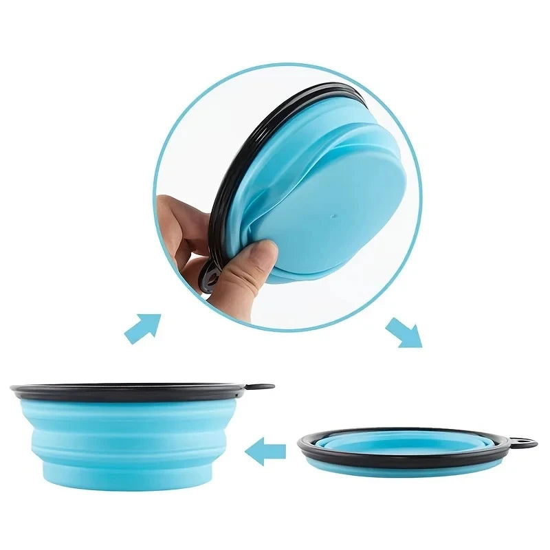 SnapBowl - Collapsible Travel Pet Bowl