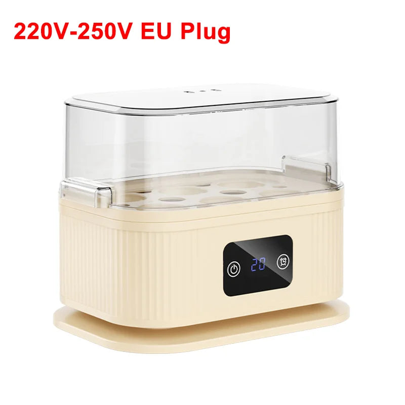 Electric Egg Boiler Mini Egg Cooker With Timer Auto-Shut Off