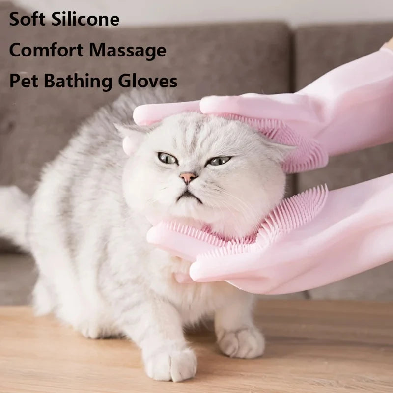 GroomGloove - Magic Pet Bathing & Massage Glove