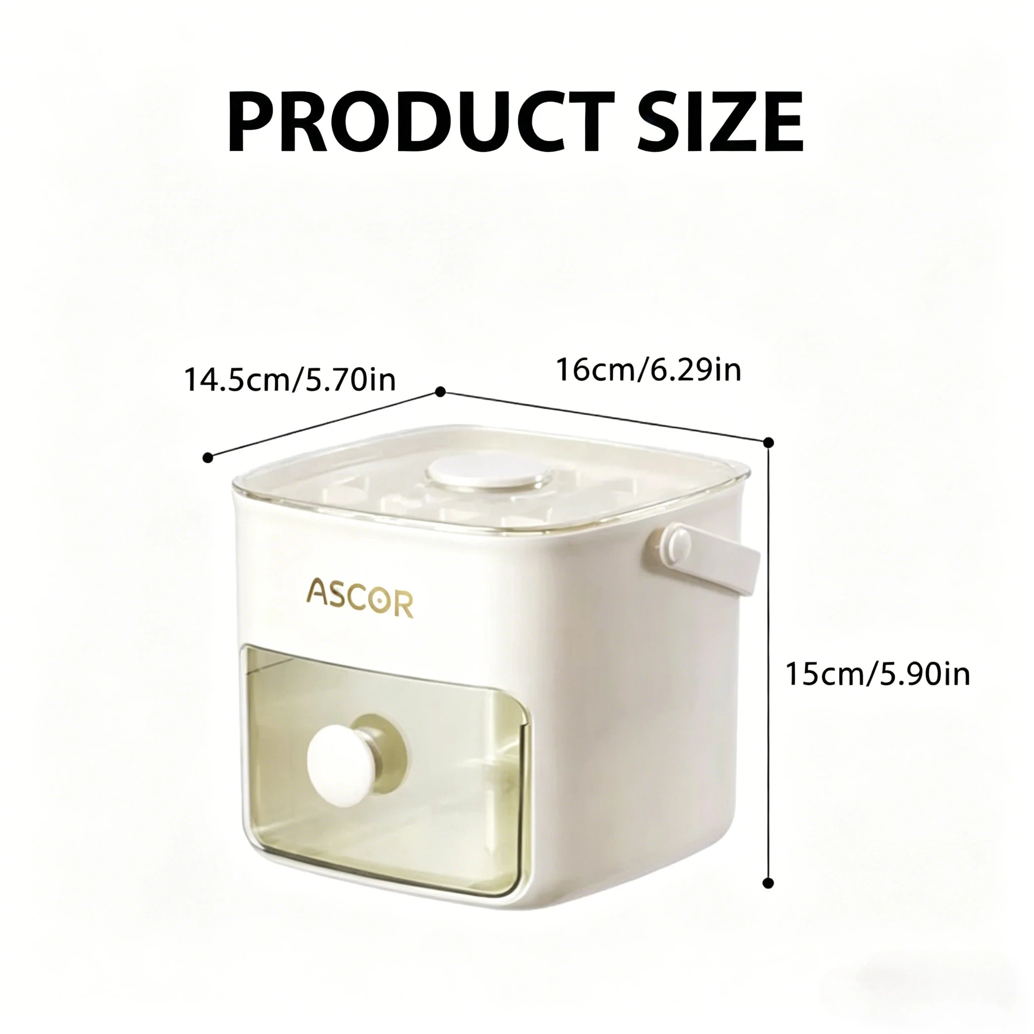 Double Layer Ice Cube Maker