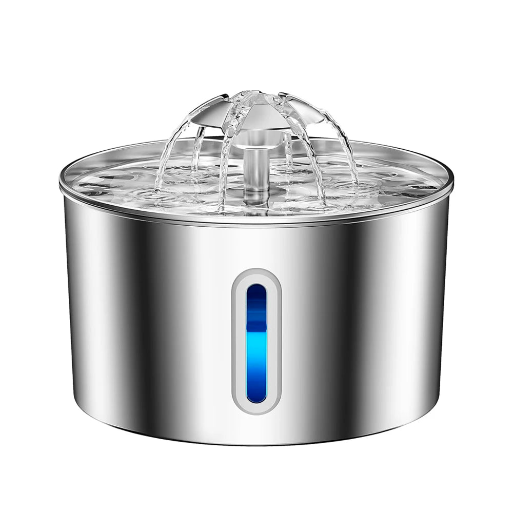 Premium Stainless Steel Pet Fountain