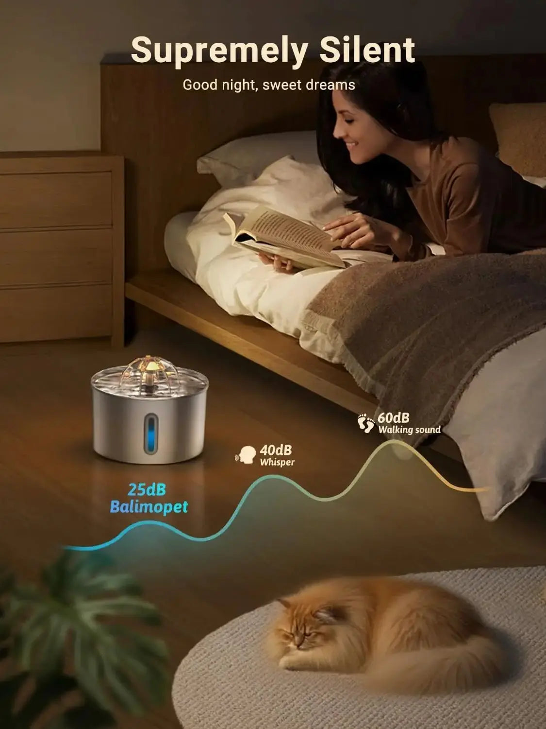 Premium Stainless Steel Pet Fountain