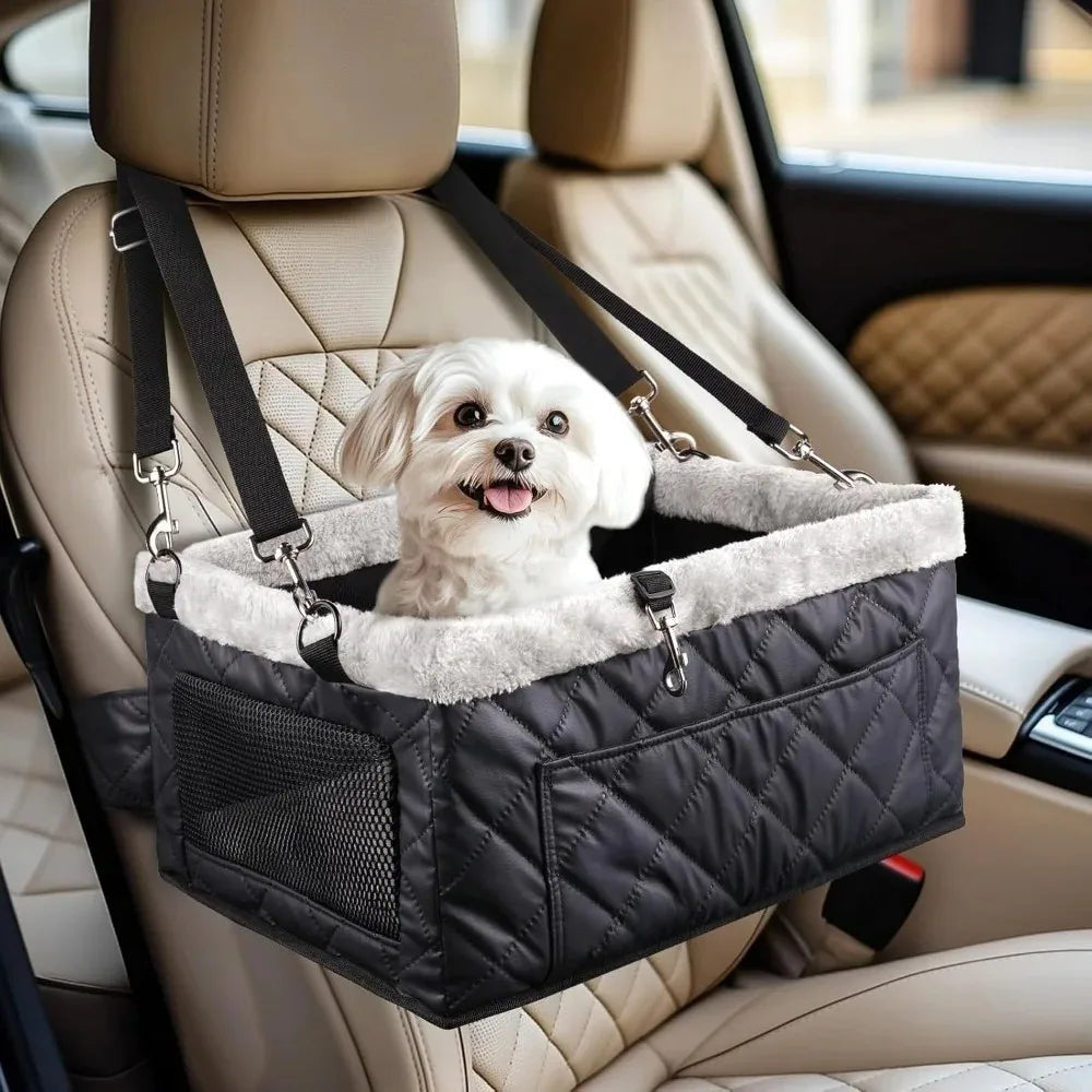 LuxuriDrive - Metal Frame Pet Booster Seat
