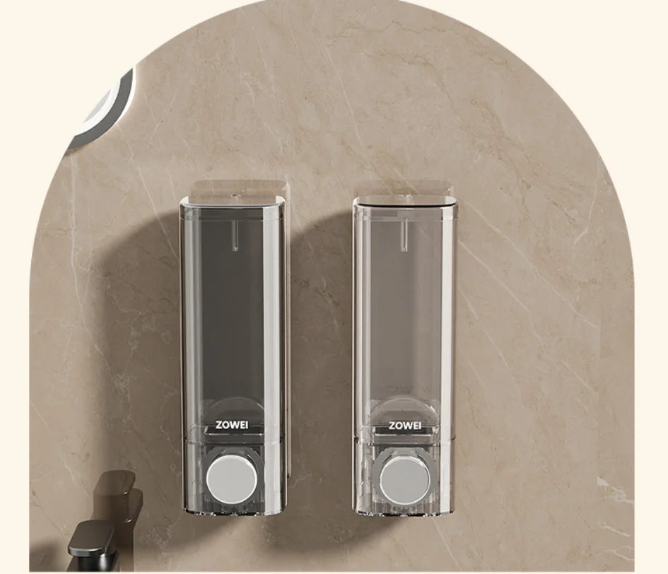 Wall Mounted Soap Dispenser with No Need for Drilling Installation
