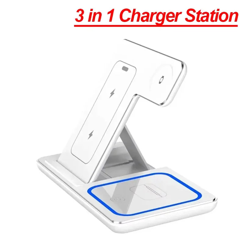 MagFlex - Foldable 3-in-1 Wireless Charger