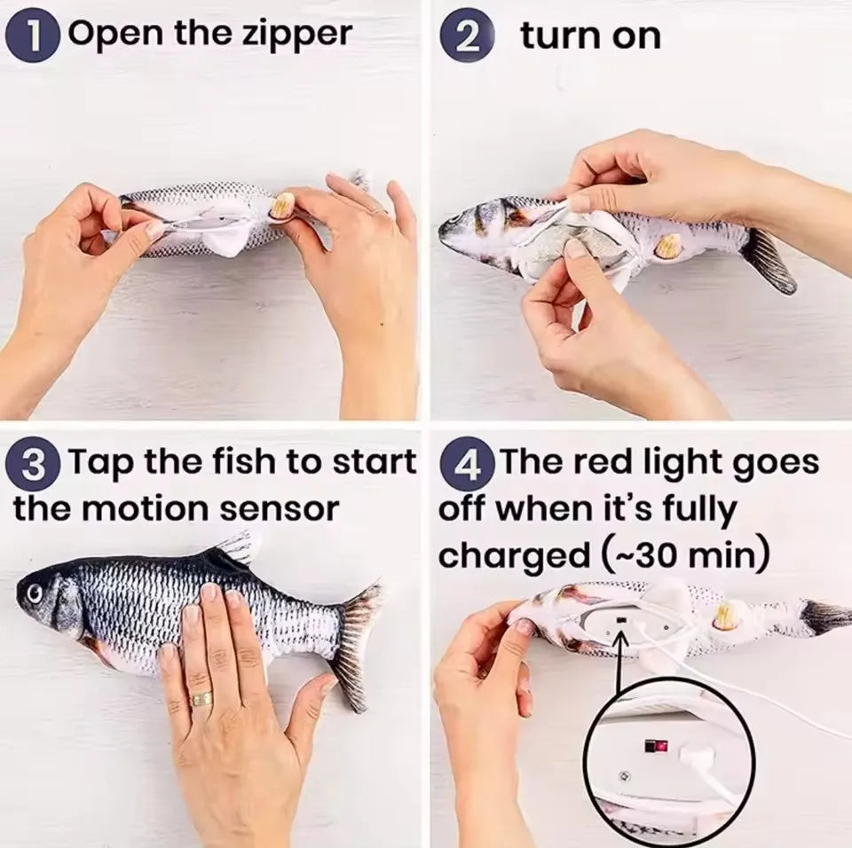 AquaWiggle - Electric Moving Fish Toy