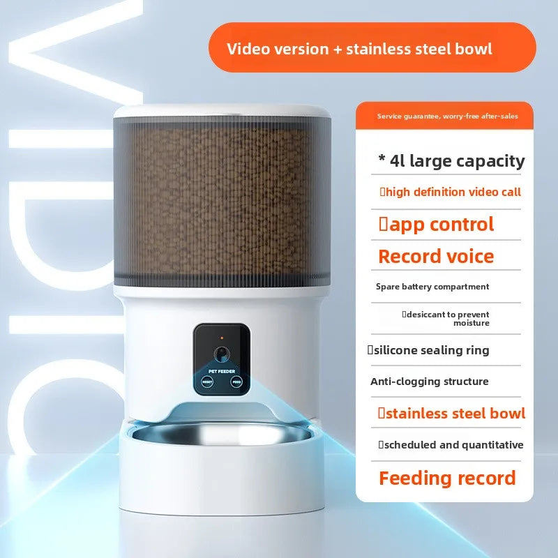SmartVision 4L Video Pet Feeder