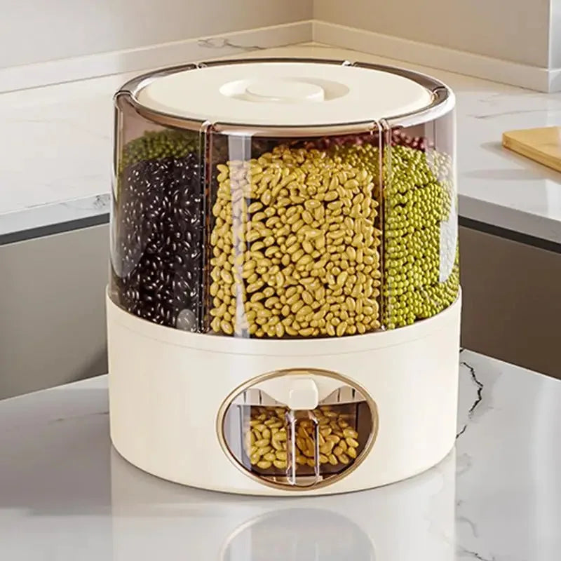 RotaryGrain -6- Grid Rice & Cereal Despenser