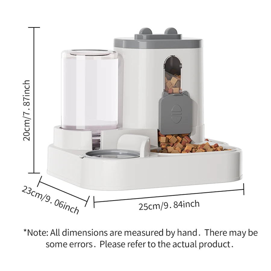 Dual Feeder - Integrated Food & Water Station