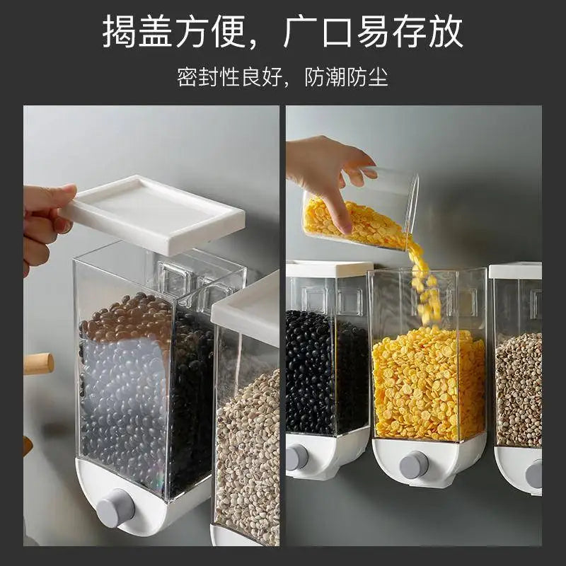 GrainFlow- Wall-Mounted Food Dispenser
