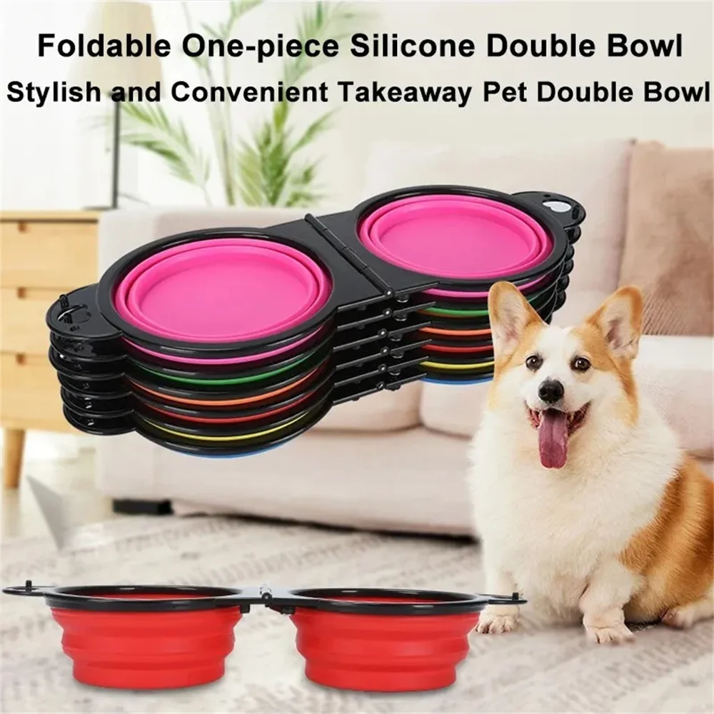 Twin Bowl - Collapsible Travel Pet Bowl