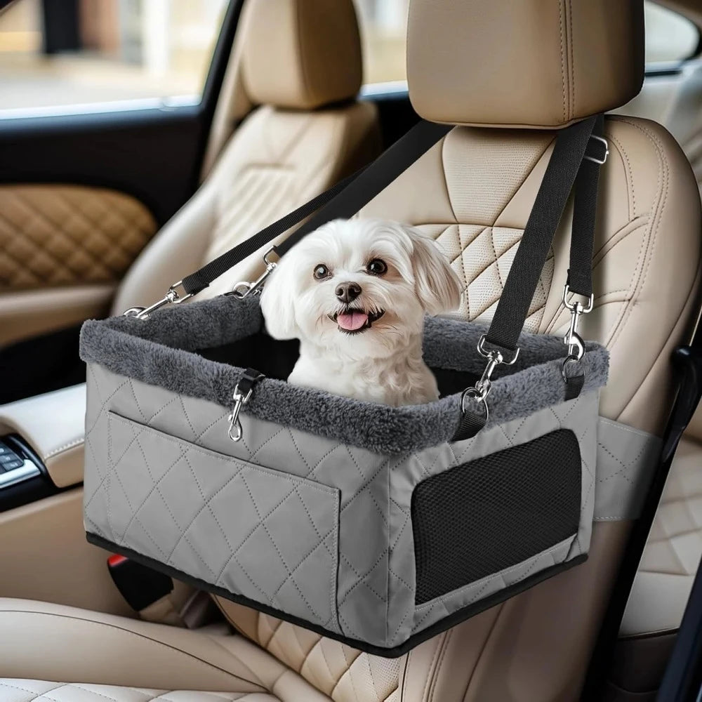 LuxuriDrive - Metal Frame Pet Booster Seat