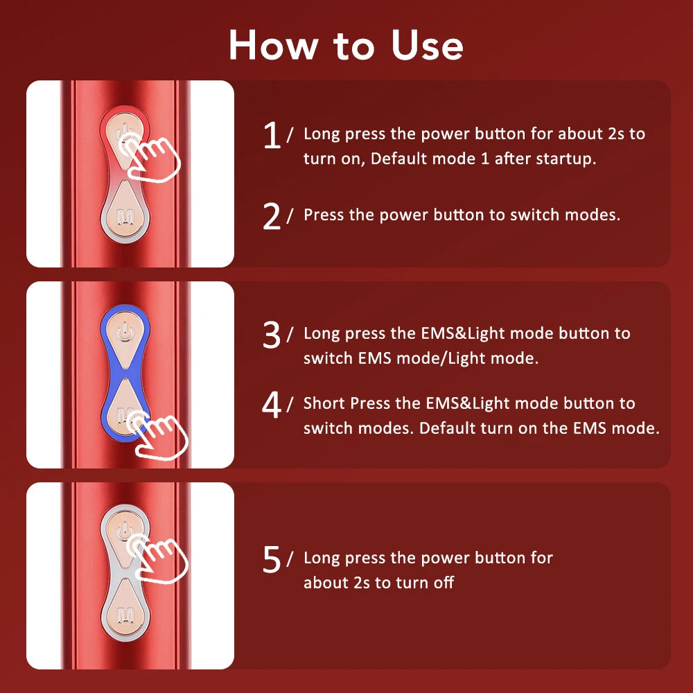 Electric Massage Comb Vibration Massager Red Blue Light Follicle Scalp Brush Hair Growth Anti Hair Loss Liquid Oil Applicator