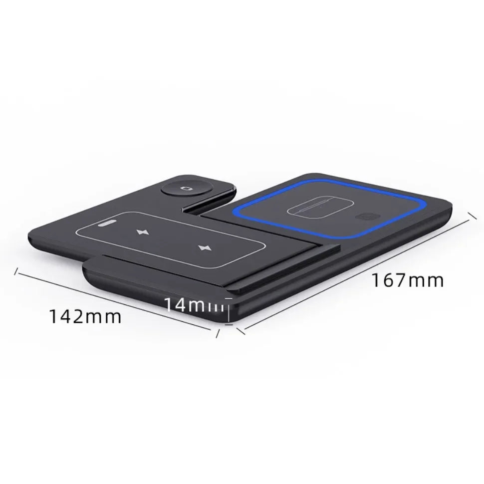 MagFlex - Foldable 3-in-1 Wireless Charger