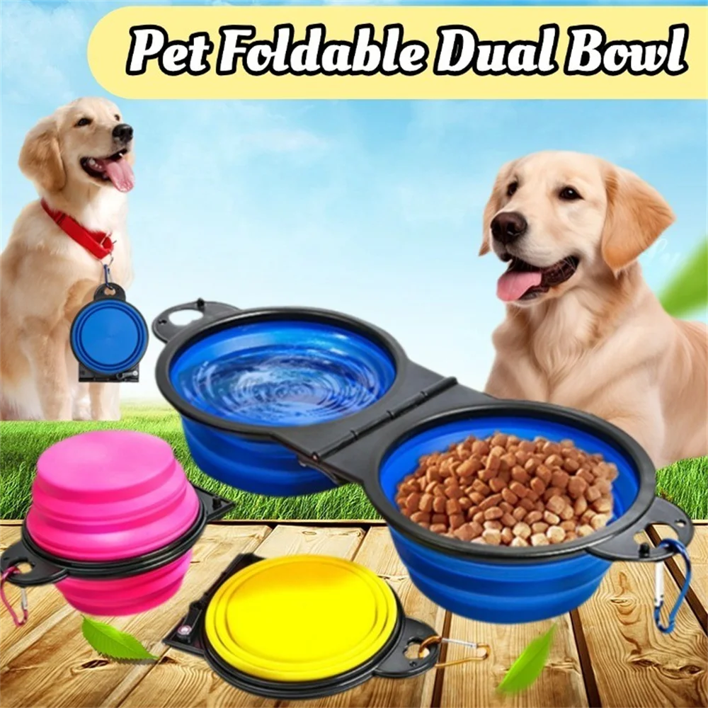 Twin Bowl - Collapsible Travel Pet Bowl